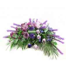 Lavender Reflections Casket Saddle